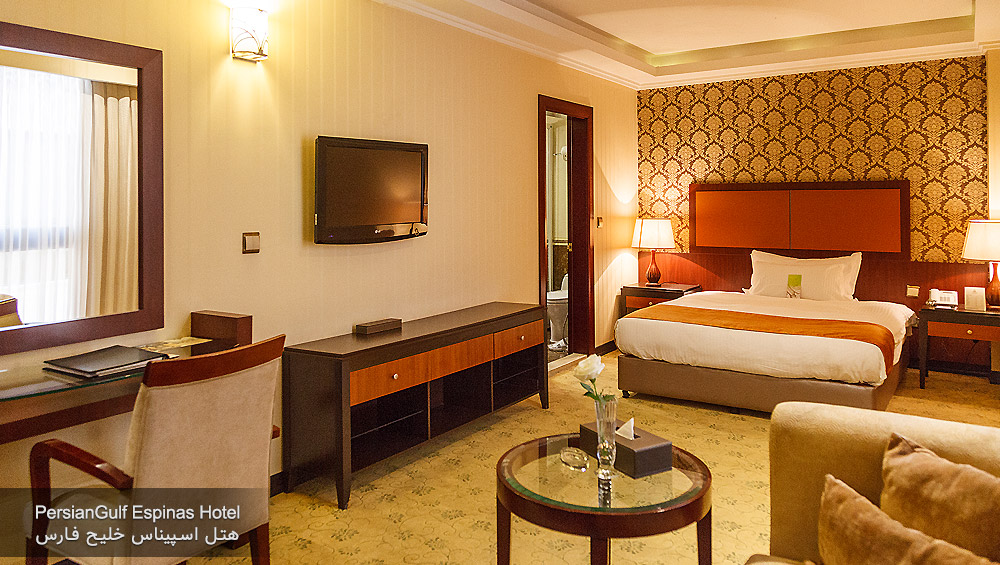 اتاق یک نفره استاندارد هتل بین‌المللی اسپیناس