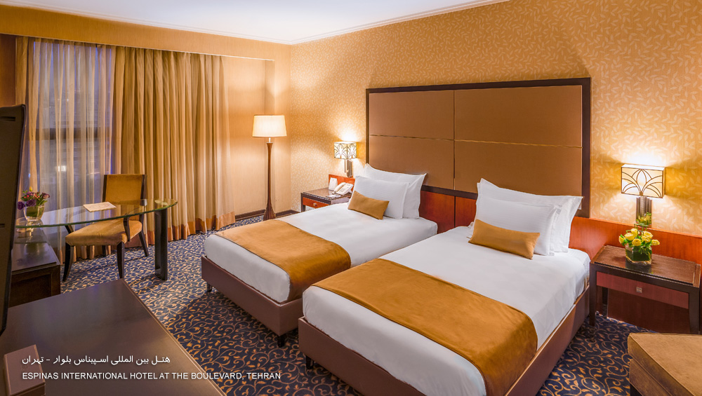 اتاق دو تخته هتل بین‌المللی اسپیناس