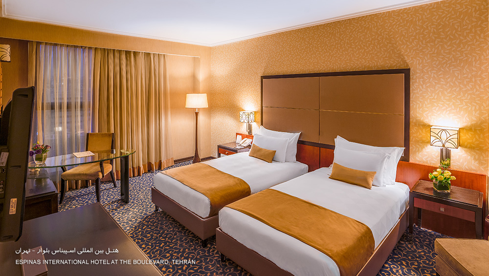 اتاق دو تخته هتل بین‌المللی اسپیناس