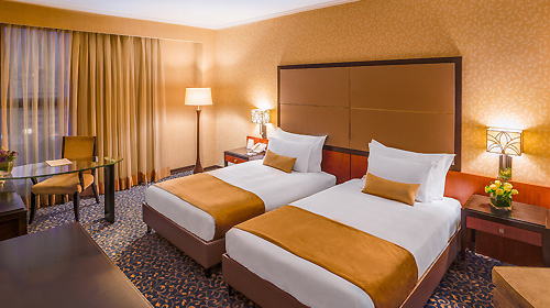 اتاق دو تخته استاندارد هتل بین‌المللی اسپیناس
